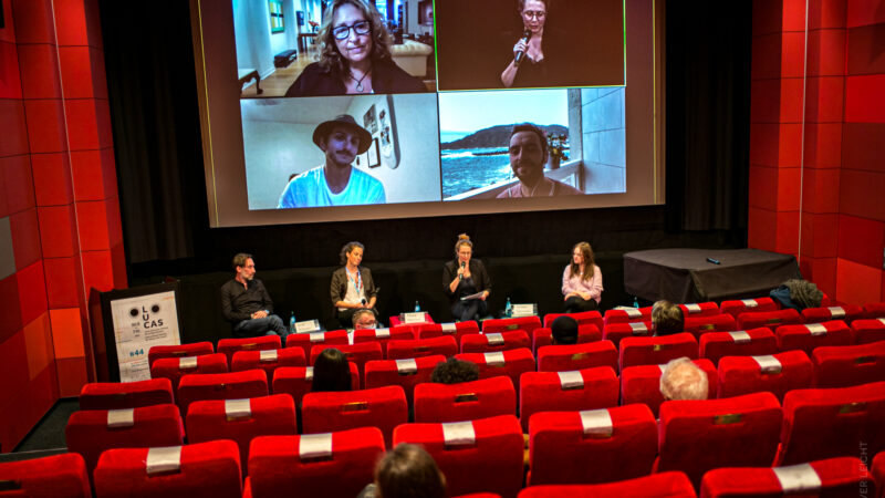 Das zweite Panel des Tages: „Facing Reality: Documentaries for Young Audiences“. © Oliver Leicht